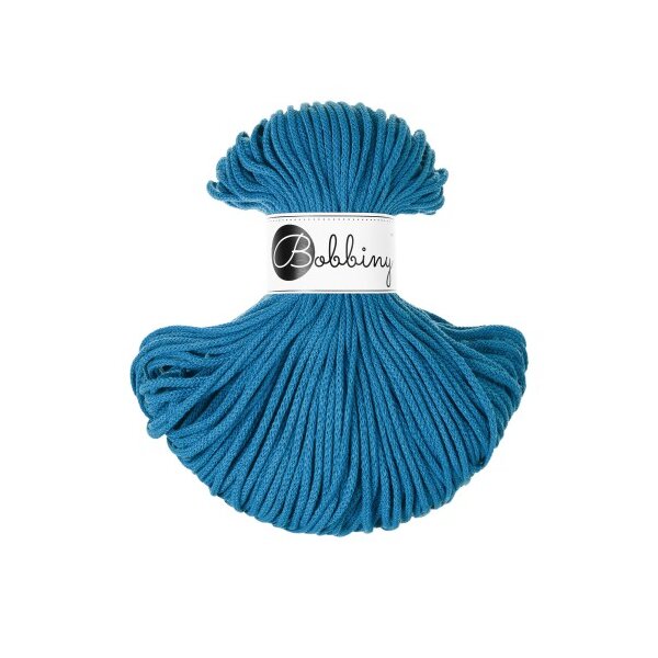 Baumwollkordeln - Flechtkordeln 3 mm - 100m Blue