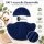 Baumwollkordel 3mm 100m Blau - Ink Blue Kordelgarn geflochten