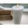 OUTLET - B - Ware - LED Kerze Weiss 10 x 20 cm - Deluxe Homeart