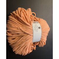 OUTLET - RESTPOSTEN - Bobbiny Baumwollkordel - Flechtkordel - 8mm - 100m Peach Fuzz