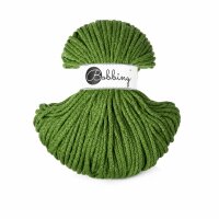 Baumwollkordel 5mm 100m Grün Shiny Moss Green Makramee Kordel