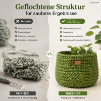 Baumwollkordel 3mm 100m Grün - Shiny Moss Green für Makramee