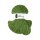 Baumwollkordel 3mm 100m Grün - Shiny Moss Green für Makramee