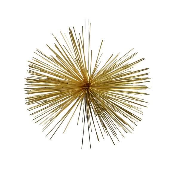Goldener Deko Stern 30cm Gold - PET Strahlenstern für Winterdeko