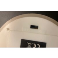 OUTLET -  B - Ware  - Deluxe Homeart Unique Stumpenkerze Rose 10 x 10 cm