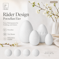 Räder Porzellan Eier 4er Set