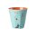 Rice Melamin Becher - Schwimmer Motiv Türkis 250ml