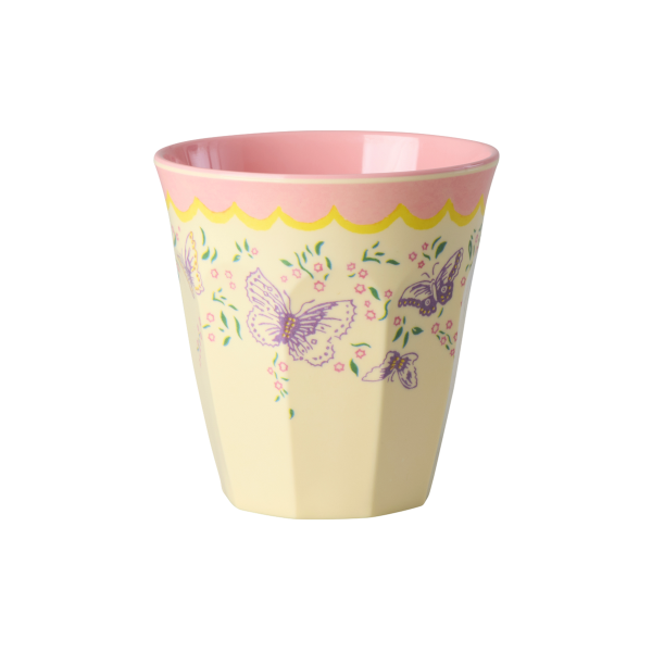 Rice Melamin Becher - Creme - Spreize deine Flügel Motiv 250ml