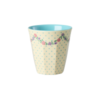 Rice Melamin 6er-SET Becher Klein - Schwimmer & Dots & Streifen Print