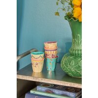 Rice Melamin 6er-SET Becher Klein - Schwimmer & Dots & Streifen Print