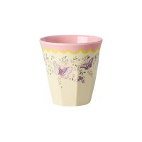 Rice Melamin 6er-SET Becher Medium - Schwimmer & Dots & Streifen Print