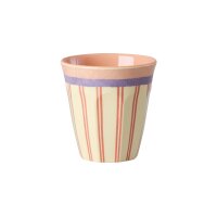 Rice Melamin 6er-SET Becher Medium - Schwimmer & Dots & Streifen Print
