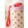 Rice Edelstahl Trinkflasche 550 ml – Herz Print Creme – BPA-frei & auslaufsicher