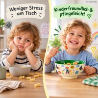 Melamin Kinderschale 500ml Grün Super Hero Kinderschüssel für Müsli