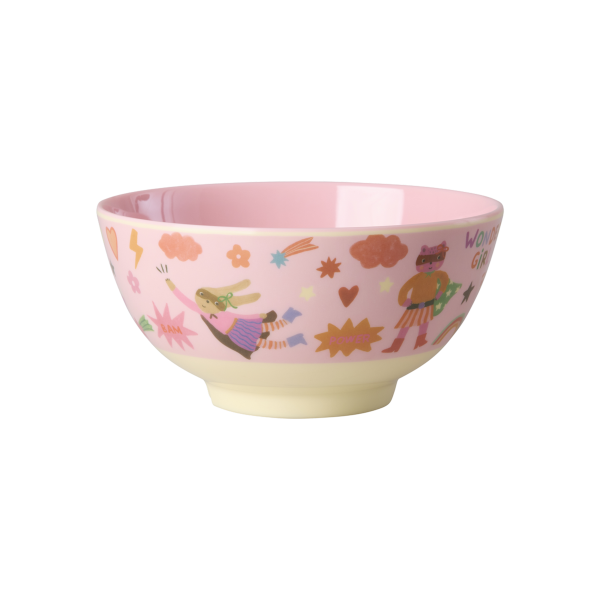 Rice Melamin Große Schale  - Super Hero Rot 700ml