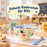 Bruchsichere Kinderschale 200ml Blau Super Hero Melamin Schale