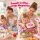 Brotdose Kinder 17x12x6cm Rosa Pastellrosa Edelstahl mit Motiv