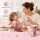 Melamin Kinderbecher rosa 160ml kleiner Becher mit Superhelden-Motiv
