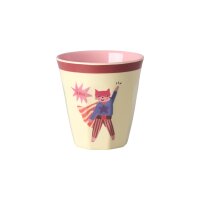 Rice Melamin 6er-SET Becher Klein - Super Hero Rot 160ml