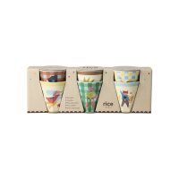 Rice Melamin 6er-SET Becher Klein - Super Hero Blau 160ml