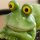 Kantenhocker Frosch liegend – Dekofigur aus Polyresin für Garten & Zuhause