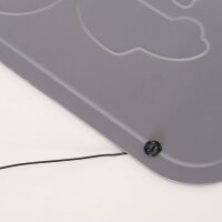 2er Set Metallschild „Happy Camper“ – Camping Schild zum Aufhängen, 30x12 cm