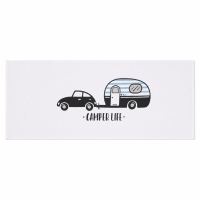 Camper Life Tischläufer aus Baumwolle – 140 x...