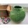 RESTPOSTEN - 1 x Boltze Vase Tessa, H 13 cm, Steingut, Einfarbig Steingut - Grün