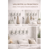 Garderobe Lindsay 5 Haken