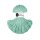 Baumwollkordeln - Flechtkordeln 3 mm - 100m Jelly Mint