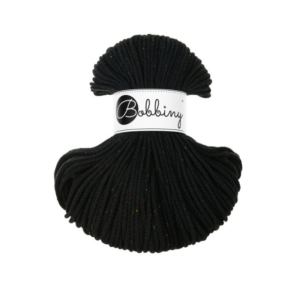 Baumwollkordeln - Flechtkordeln 3 mm - 100m Midnight Dust