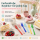 RICE Melamin Kuchengabeln 6er Set Solid Colors – bunt & BPA-frei