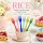 RICE Melamin Kuchengabeln 6er Set Solid Colors – bunt & BPA-frei
