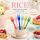 RICE Melamin Kuchengabeln 6er Set Solid Colors – bunt & BPA-frei