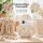 Makramee Garn 5mm 50m Beige - Flechtkordel Cashmere Beige Baumwolle
