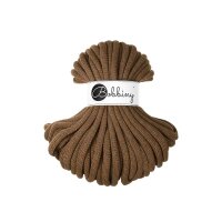 Baumwollkordel - Flechtkordel 9 mm - 30m Nut Brown