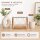 Stecklingsvase mit 2 Glasvasen und Holzgestell – Vermehrungsstation aus Glas, Holz und Eisen