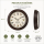Wanduhr mit Vogelgezwitscher – Uhr mit 12 Vogelstimmen und Vogelmotiven, 29,8 cm