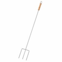 Marshmallowspieß mit Holzgriff 75,2 cm – langer Grillspieß Grillspieße Spieße