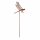 Gartenstecker Libelle aus Weichstahl – dekorative Gartendeko