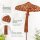 Gartenstecker Pilz aus Weichstahl – lasergeschnittene Gartendeko