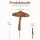 Gartenstecker Pilz aus Weichstahl – lasergeschnittene Gartendeko
