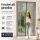 Fliegengitter 2er Set 60 x 210 cm Anthrazit mit Klettband