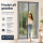 Fliegengitter 2er Set 60 x 210 cm Anthrazit mit Klettband