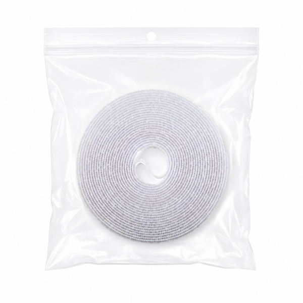 Klettband für Fliegengitter 5,6 m x 0,6 cm Weiß