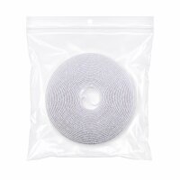 Klettband für Fliegengitter 5,6 m x 0,6 cm Weiß