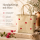 Rice Handgefertigte Raffia Tasche mit roten Herzen – Natur Shopper ca. 32 x 33 x 22 cm