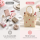 Rice Handgefertigte Raffia Tasche mit roten Herzen – Natur Shopper ca. 28 x 30 x 18 cm