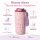 RICE Thermobecher Swan in Paris 550 ml – rosa Schwan-Print