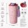 RICE Thermobecher Swan in Paris 550 ml – rosa Schwan-Print